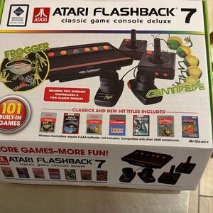 Flashback 7 Classic Game Console Deluxe - Black